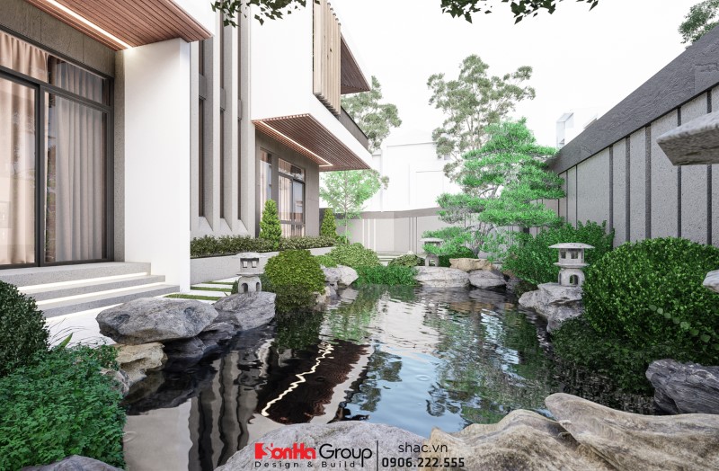 Biệt Thự 3 Tầng - Kiến Tạo Không Gian Sống Đẳng Cấp Với Thiết Kế Hiện Đại 16 Thiết kế thi công sân vườn biệt thự đẹp