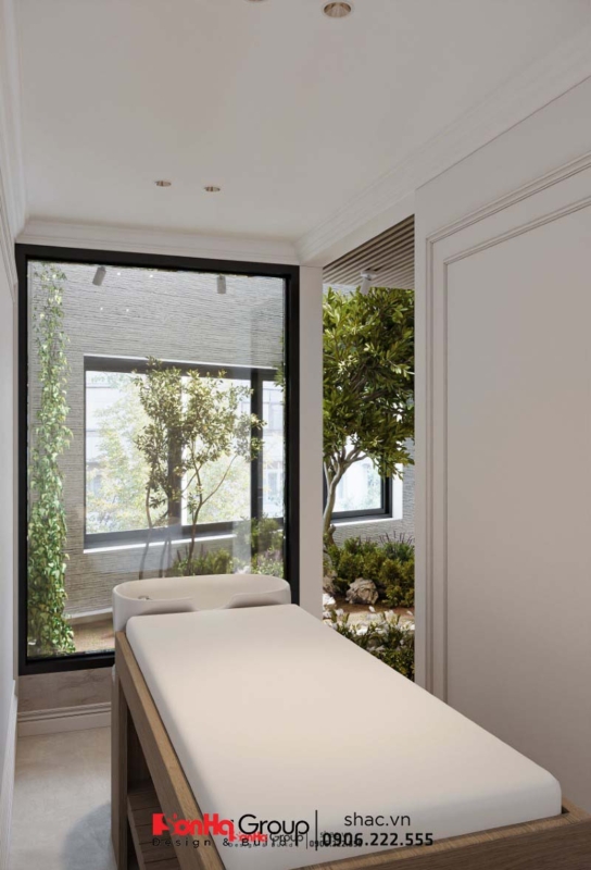 Các không gian xanh được thêm vào nhà ở kết hợp kinh doanh giúp không khí trong nhà luôn thoáng sáng, trong lành.