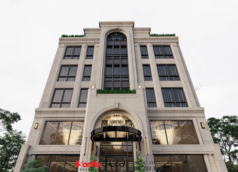 Kiến trúc Tân cổ điển đem đến sự kiên cố và bền vững cho khách sạn