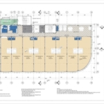 Mặt bằng tầng 1 của trung tâm thương mại tại Hải Phòng