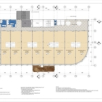 Mặt bằng tầng 2 dự án thiết kế trung tâm thương mại tại Hải Phòng