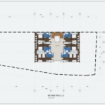 Mặt bằng tầng 3,4,5 của khách sạn mini tại Tây Nguyên