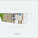 Mặt bằng tổng thể của mẫu thiết kế khách sạn mini phong cách tân cổ điển