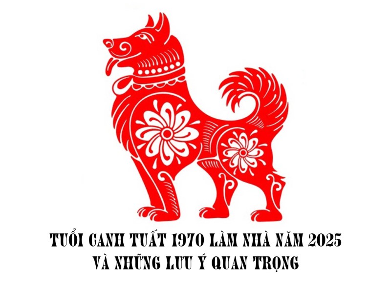 Tuổi Canh Tuất 1970 làm nhà năm 2025 và những lưu ý quan trọng