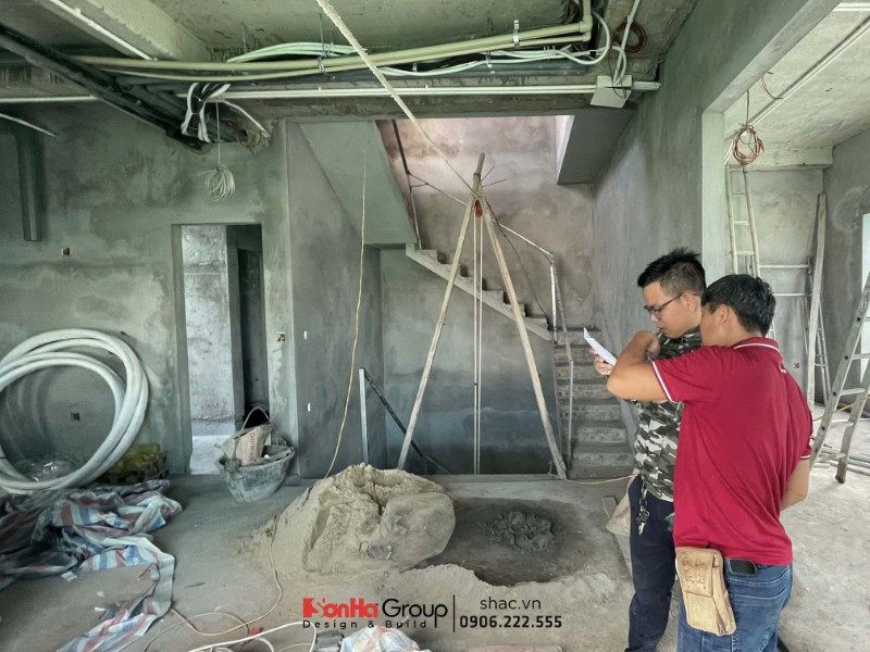 Công trình được đảm bảo tiến độ và giám sát bởi đội ngũ nhân sư chuyên nghiệp