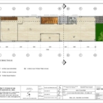 Mặt bằng tầng 2 của nhà phố kinh doanh tại Hải Phòng