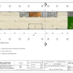 Mặt bằng tầng 4 của nhà phố kinh doanh tại Hải Phòng