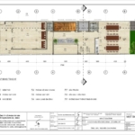 Mặt bằng tầng 7 của nhà phố kết hợp kinh doanh tại Hải Phòng