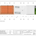 Mặt bằng tầng mái của nhà phố kinh doanh tại Hải Phòng