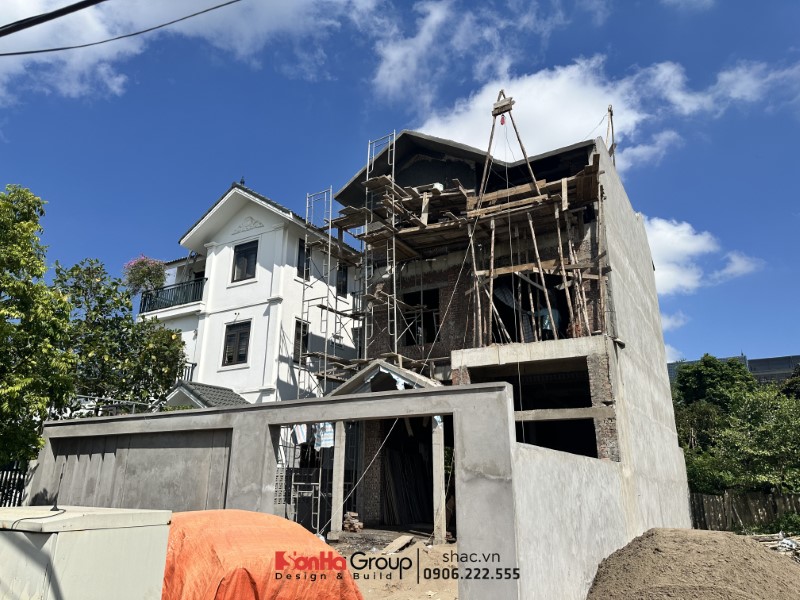 Yếu tố an toàn luôn được chú trọng trong suốt quá trình xây dựng, thi công biệt thự