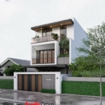 Ánh sáng được lựa chọn là chất liệu chủ đạo cho không gian sống lý tưởng của gia đình