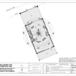 Mặt bằng phong thủy của nhà phố liền kề 3 tầng tại Hải Phòng