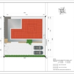 Mặt bằng tổng thể của biệt thự 3 tầng hiện đại ở Nghệ An