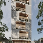 Mặt tiền ngôi nhà phố với thiết kế ZigZag tạo điểm nhìn thu hút và ấn tượng