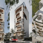 Nhà phố ven hồ với thiết kế ZigZag độc đáo, phá vỡ sự đơn điệu nơi mặt tiền