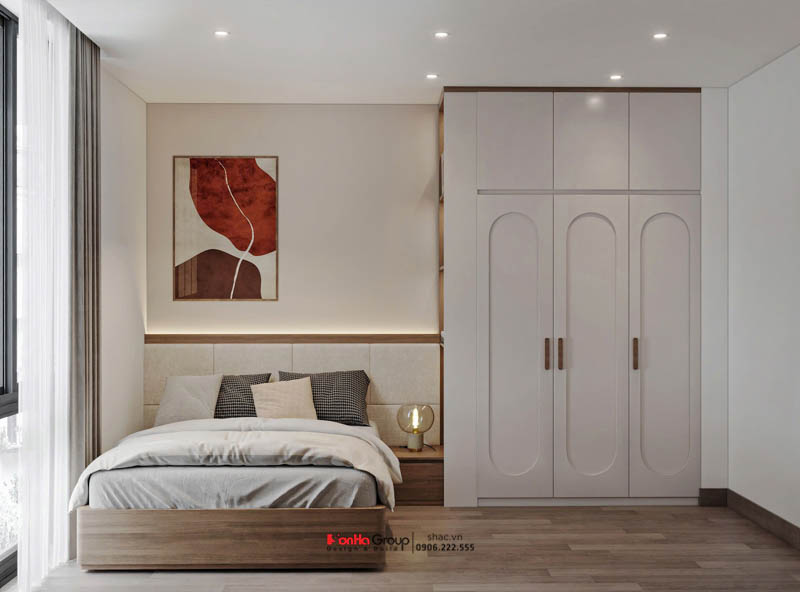 Giải pháp xây nhà ống 2 tầng 1 tum phong cách hiện đại trong ngõ nhỏ - Sơn Hà Group bậc thầy tối ưu không gian 6