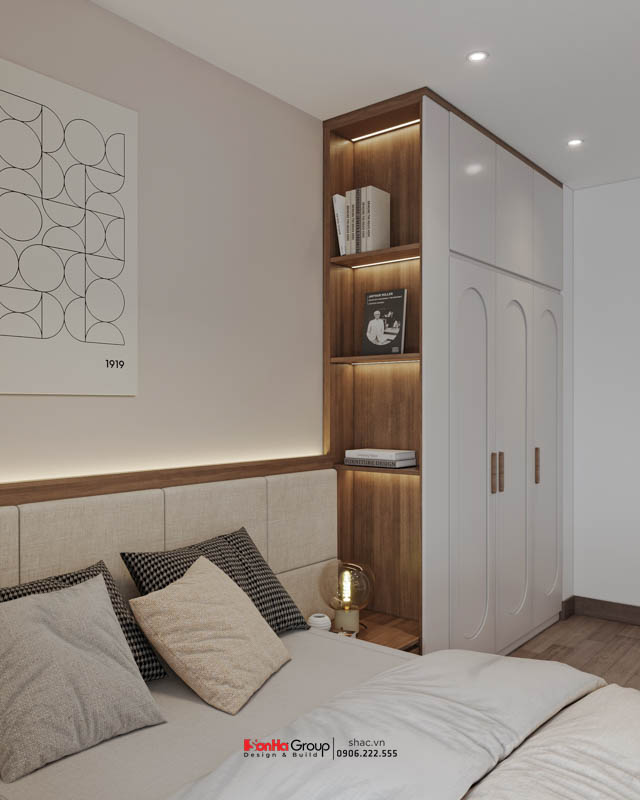 Giải pháp xây nhà ống 2 tầng 1 tum phong cách hiện đại trong ngõ nhỏ - Sơn Hà Group bậc thầy tối ưu không gian 7