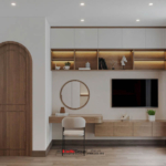 Giải pháp xây nhà ống 2 tầng 1 tum phong cách hiện đại trong ngõ nhỏ - Sơn Hà Group bậc thầy tối ưu không gian 29