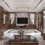 Biệt thự 3 tầng hiện đại: Căn nhà màu nắng lưu giữ một tình yêu 63