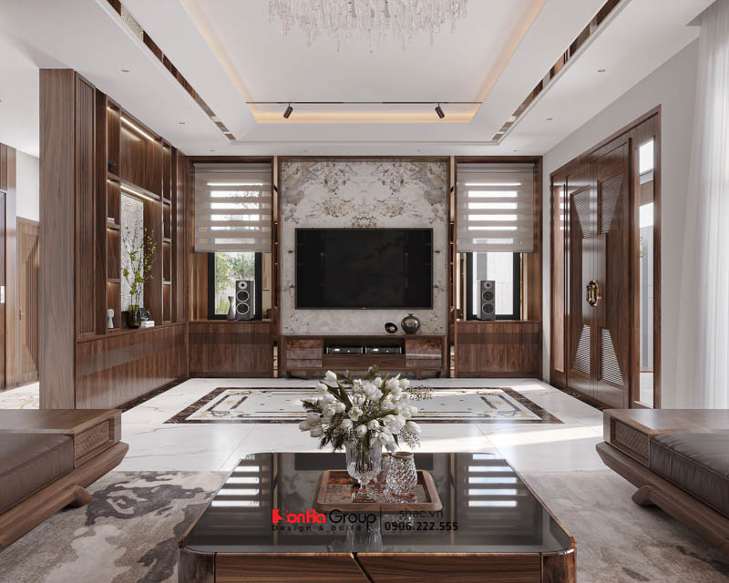 Biệt thự 3 tầng hiện đại: Căn nhà màu nắng lưu giữ một tình yêu 9