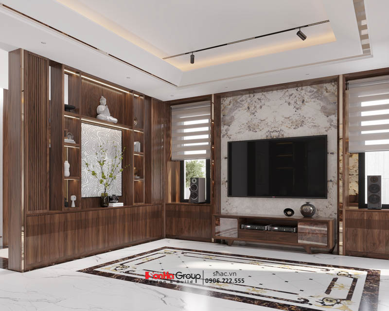 Biệt thự 3 tầng hiện đại: Căn nhà màu nắng lưu giữ một tình yêu 10