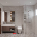 Biệt thự 3 tầng hiện đại: Căn nhà màu nắng lưu giữ một tình yêu 96