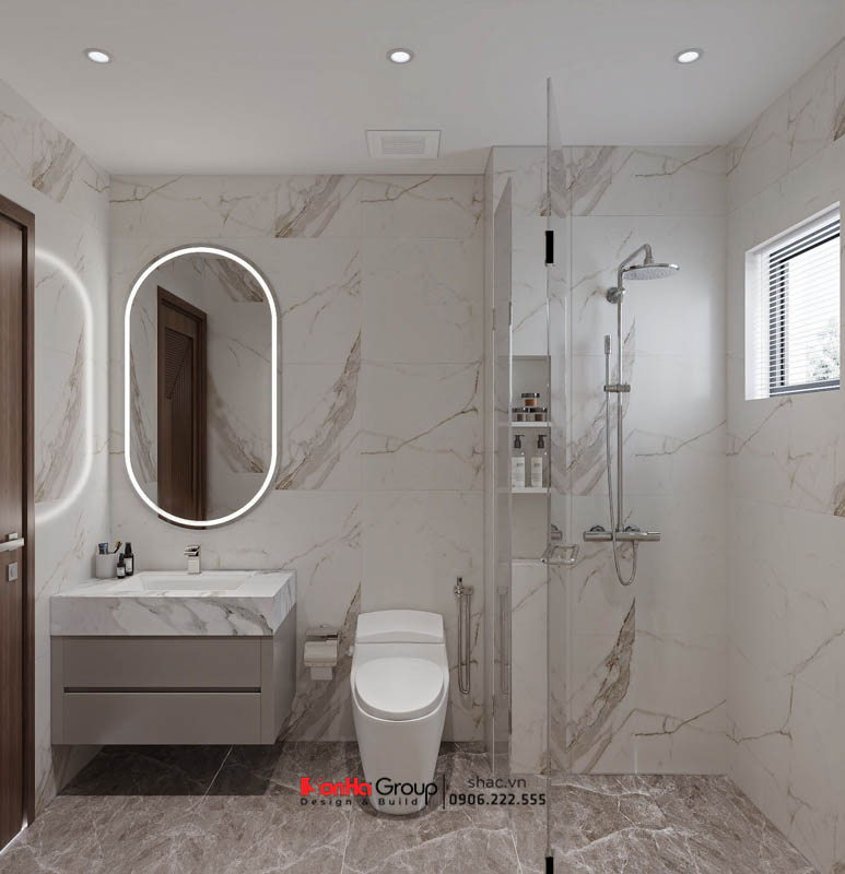 Biệt thự 3 tầng hiện đại: Căn nhà màu nắng lưu giữ một tình yêu 53