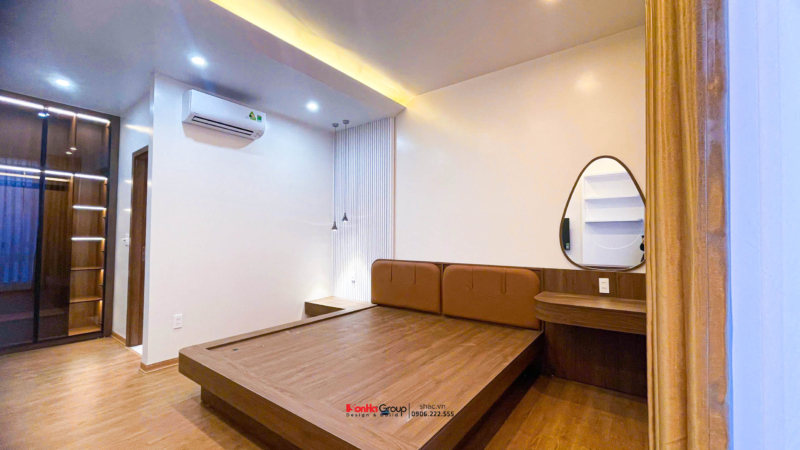 Giải pháp xây nhà ống 2 tầng 1 tum phong cách hiện đại trong ngõ nhỏ - Sơn Hà Group bậc thầy tối ưu không gian 74