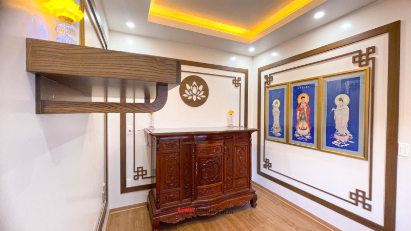 Giải pháp xây nhà ống 2 tầng 1 tum phong cách hiện đại trong ngõ nhỏ - Sơn Hà Group bậc thầy tối ưu không gian 78