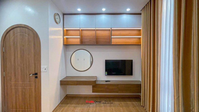 Giải pháp xây nhà ống 2 tầng 1 tum phong cách hiện đại trong ngõ nhỏ - Sơn Hà Group bậc thầy tối ưu không gian 76