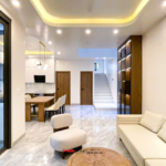 Giải pháp xây nhà ống 2 tầng 1 tum phong cách hiện đại trong ngõ nhỏ - Sơn Hà Group bậc thầy tối ưu không gian 99