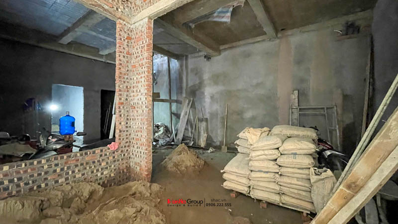 Giải pháp xây nhà ống 2 tầng 1 tum phong cách hiện đại trong ngõ nhỏ - Sơn Hà Group bậc thầy tối ưu không gian 53