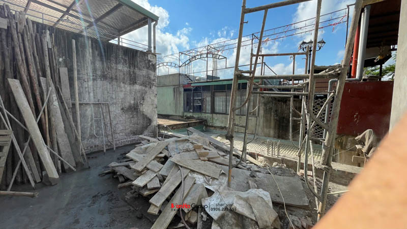 Giải pháp xây nhà ống 2 tầng 1 tum phong cách hiện đại trong ngõ nhỏ - Sơn Hà Group bậc thầy tối ưu không gian 46