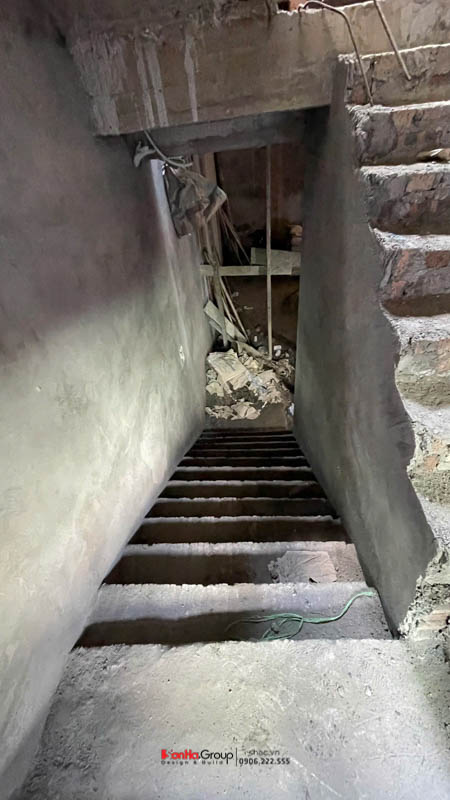 Giải pháp xây nhà ống 2 tầng 1 tum phong cách hiện đại trong ngõ nhỏ - Sơn Hà Group bậc thầy tối ưu không gian 48