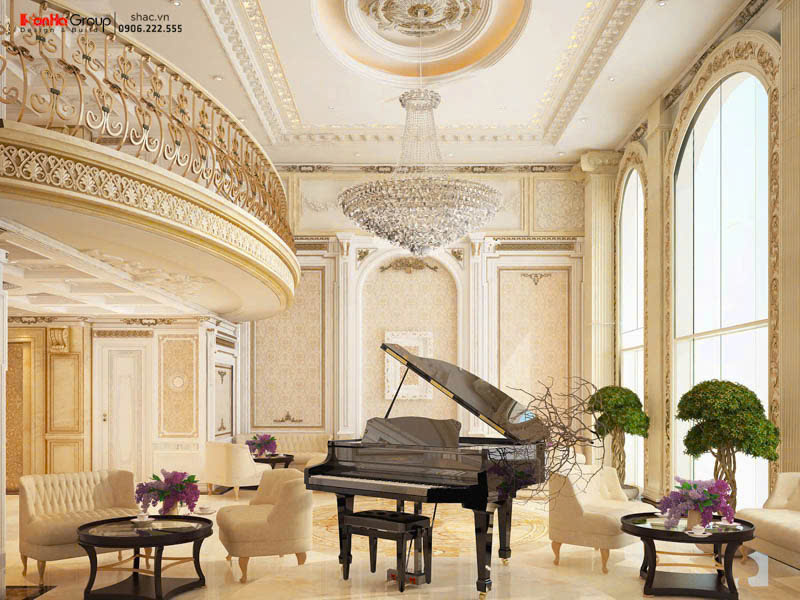 Trang trí đàn piano làm tôn lên vẻ đẳng cấp của khách sạn