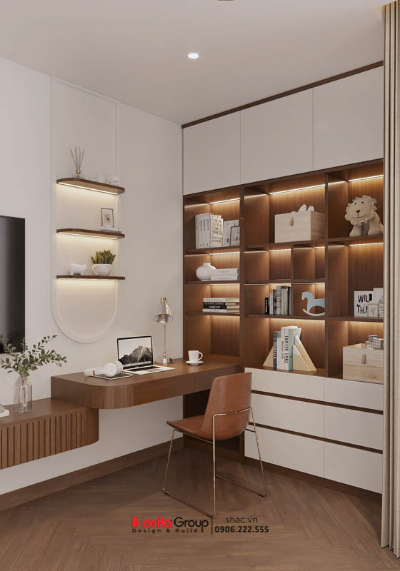 Biệt thự 3 tầng hiện đại: Căn nhà màu nắng lưu giữ một tình yêu 28