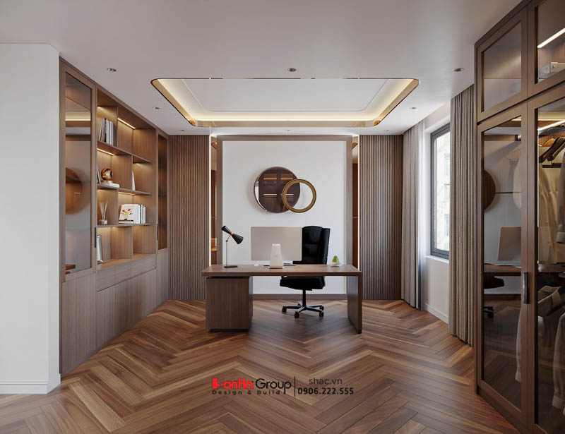 Biệt thự 3 tầng hiện đại: Căn nhà màu nắng lưu giữ một tình yêu 35