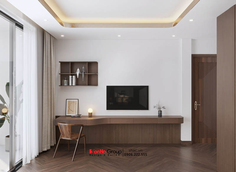 Biệt thự 3 tầng hiện đại: Căn nhà màu nắng lưu giữ một tình yêu 50