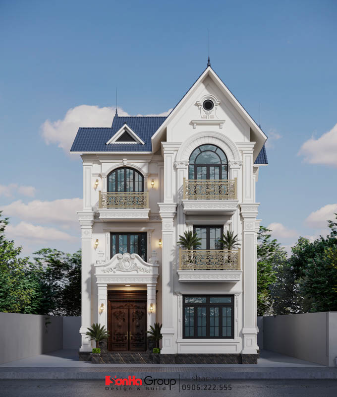 biet thu tan co dien dep