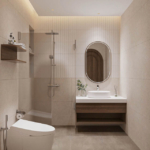 Giải pháp xây nhà ống 2 tầng 1 tum phong cách hiện đại trong ngõ nhỏ - Sơn Hà Group bậc thầy tối ưu không gian 36