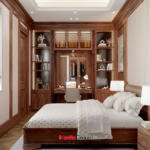 Nghệ thuật sử dụng ánh sáng trong thiết kế nội thất tân cổ điển cho nhà phố 5 tầng 1 tum 55