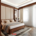 Nghệ thuật sử dụng ánh sáng trong thiết kế nội thất tân cổ điển cho nhà phố 5 tầng 1 tum 57