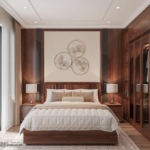 Nghệ thuật sử dụng ánh sáng trong thiết kế nội thất tân cổ điển cho nhà phố 5 tầng 1 tum 61