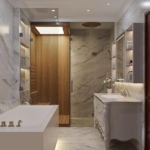 Nghệ thuật sử dụng ánh sáng trong thiết kế nội thất tân cổ điển cho nhà phố 5 tầng 1 tum 64