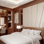 Nghệ thuật sử dụng ánh sáng trong thiết kế nội thất tân cổ điển cho nhà phố 5 tầng 1 tum 69