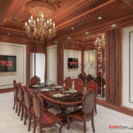 Nghệ thuật sử dụng ánh sáng trong thiết kế nội thất tân cổ điển cho nhà phố 5 tầng 1 tum 41