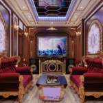 Nghệ thuật sử dụng ánh sáng trong thiết kế nội thất tân cổ điển cho nhà phố 5 tầng 1 tum 49