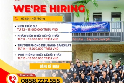 SƠN HÀ GROUP TUYỂN DỤNG CÁC VỊ TRÍ NHÂN SỰ MỚI TẠI HÀ NỘI - HẢI PHÒNG THÁNG 11/2024