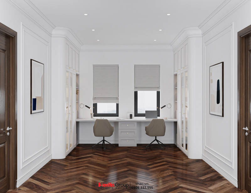 Ý Tưởng Cải Tạo Biệt Thự Tân Cổ Điển Hòa Quyện Mới Và Cũ 13