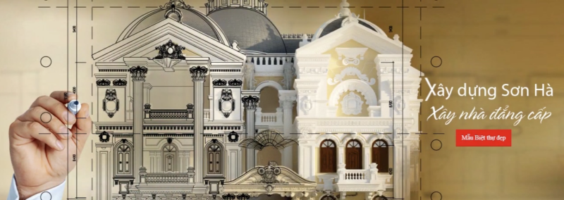 Sơn Hà Group - Hơn 2 thập kỷ kinh nghiệm trong ngành thiết kế thi công biệt thự tại Việt Nam